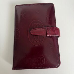 Cartier Must De Cartier vintage leather agenda planner